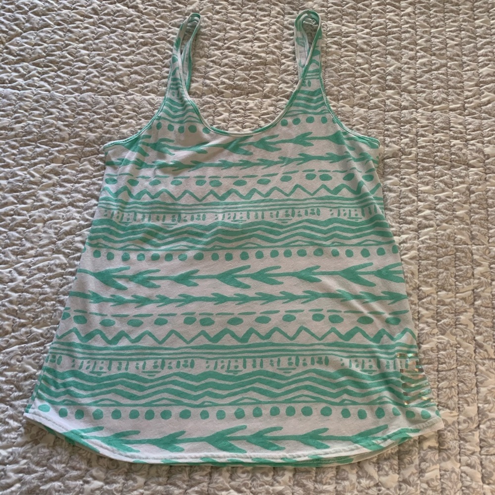 Victoria’s Secret Pink tank top teal